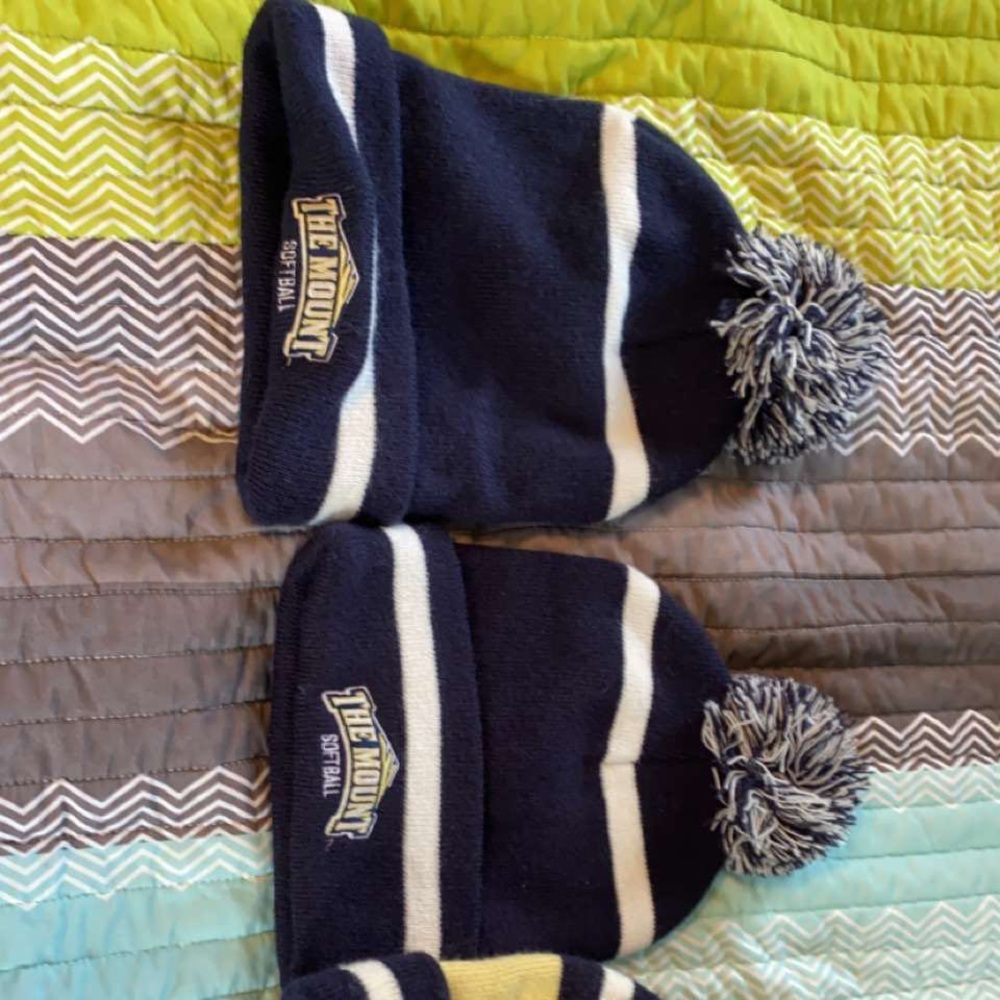 Mount saint Mary’s softball beanies